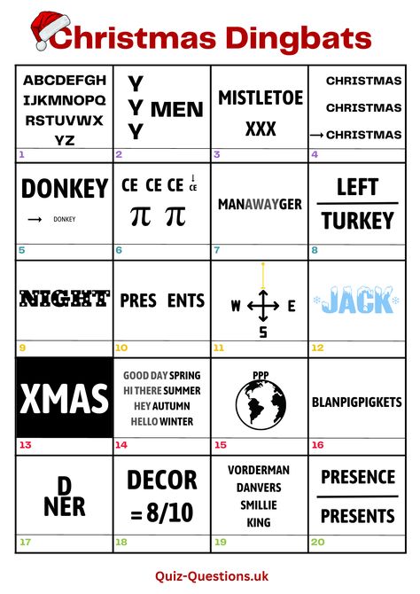 Christmas office games