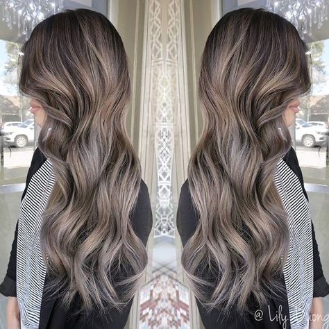 Mushroom Ash Brown Hair, Mushroom Ash Brown Hair Balayage, 5 Strand Braid, Ashy Balayage, Ombré Balayage, Gray Balayage, Mushroom Brown, Lions Mane, Balayage Ombré