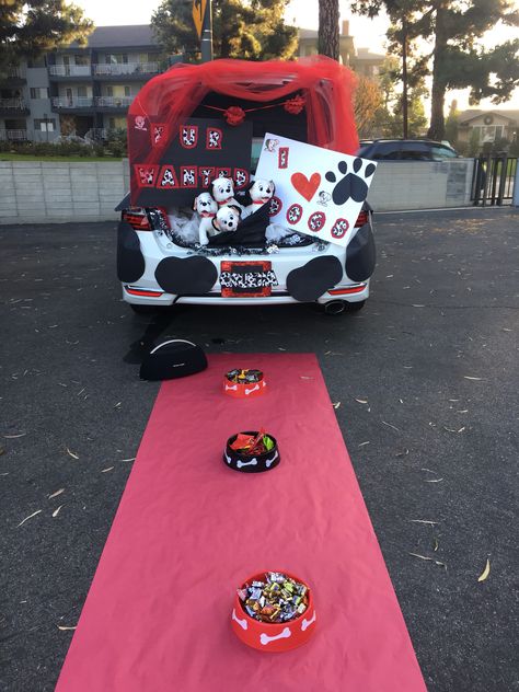 Cruella Trunk Or Treat Ideas, 101 Dalmatians Party Games, Trunk Or Treat Dalmations, 101 Dalmatians Trunk Or Treat Ideas, Dog Trunk Or Treat Ideas For Cars, 101 Dalmations Trunk Or Treat Ideas For Cars, Dalmation Trunk Or Treat, Cruella Deville Trunk Or Treat Ideas, 101 Dalmation Trunk Or Treat