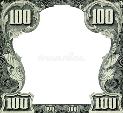 Dollars frame. One hundred dollar empty frame isolated on white , #affiliate, #dollar, #frame, #Dollars, #white, #isolated #ad 3d Dollar Sign Drawing, 100 Tattoo Money, 2 Dollar Bill Tattoo, 100 Dollar Bill Tattoo Designs Stencil, Dollars Tattoo Design, Money Filigree, 100 Dollar Bill Tattoo Designs, Tattoo Designs Stencil, Dollar Bill Tattoo