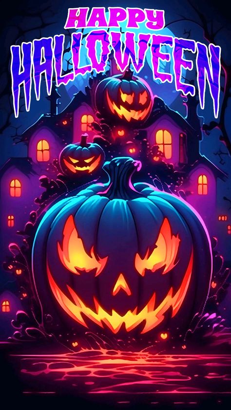 Scary Halloween Pictures, Happy Halloween Gif, Spooky Halloween Pictures, Helloween Wallpaper, Happy Halloween Pictures, Halloween Wallpaper Iphone Backgrounds, Halloween Wallpaper Backgrounds, Halloween Kunst, Halloween Wallpaper Cute