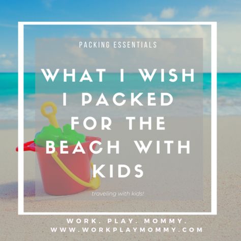 Toddler Beach Packing List, Bahamas Packing List, Family Vacation Packing List, Beach Trip Packing List, Packing List Kids, Weekend Beach Trip, Toddler Vacation, Beach Trip Packing, Family Packing List