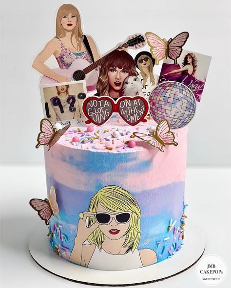 Taylor Swift Theme Cake Ideas, Swiftie Cake Ideas, Taylor Swift Cake Design, Taylor Swift Birthday Party Cake, Diy Taylor Swift Cake, Taylor Swift 5th Birthday, Taylor Swift Party Ideas For Kids, Taylor Swift 10th Birthday, Taylor Swift Eras Birthday Cake