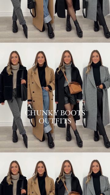 Scotland Fall Outfits, Ankle Boots Winter Outfit, Chelsea Boots Outfit Women, Scotland Clothes, Vacation Scotland, Chelsea Boot Outfits Women, Ankle Boots Outfit Winter, Black Coat Outfit, Cozy Clothing