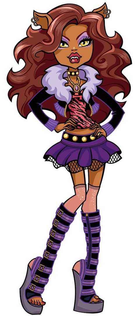 Clawdeen Wolf (G1) | Monster High Wiki | Fandom Monster High Wiki, Wolf Monster, Monster High Halloween, Monster High Cosplay, Howleen Wolf, Original Monster, Wolf Costume, High Characters, Arte Monster High