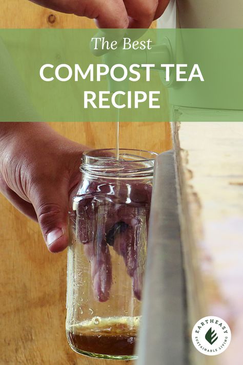 Compost Tea How To Make, Diy Compost Tumbler, Compost Tea Recipe, Compost Tea Brewer, Diy Compost, Tea Brewer, Compost Tea, Tea Recipe, Composting