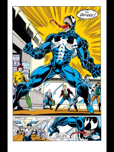 Venom: Lethal Protector Venom Lethal Protector, Lethal Protector, Venom 2, Marvel Venom, Splash Page, Comic Page, Fun Comics, Arm Sleeve, Venom