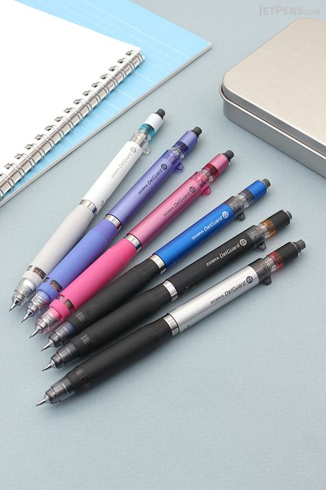 Artist Mechanical Pencil, Aesthetic Pens, Zebra Delguard, Zebra Delguard Mechanical Pencil, Zebra Clickart Pen, 0.5 Mechanical Pencils, Colored Mechanical Pencil Lead, Automatic Writing, Writing Materials