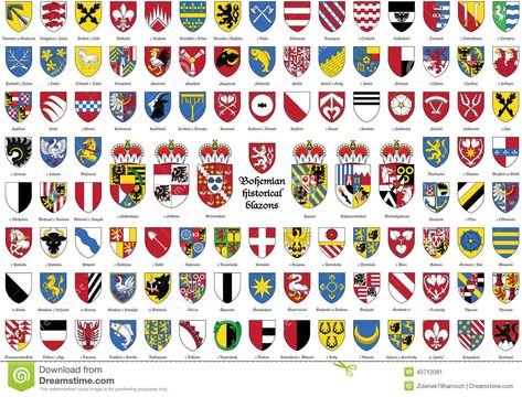 Heraldry And The Coat Of Arms Coat Of Arms Meaning, Coat Of Arms Symbols, Personal Grants, Family Crest Symbols, Medieval Banner, Rose Meaning, Heraldry Design, Family Symbol, Line Art Vector