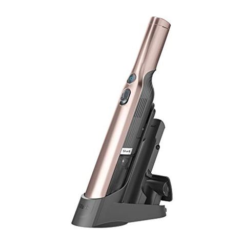 Limited-time deal: Shark WV201RGBRN WANDVAC Cordless Hand Vac, Lightweight and Portable at 1.4 lbs. with Powerful Suction, Charging Dock, One-Touch Empty for Car & Home, Rose Gold Hand Held Vacuum, Best Handheld Vacuum, Hand Vacuum, Car Home, Handheld Vacuum Cleaner, Upright Vacuums, Stick Vacuum, Charging Dock, Handheld Vacuum