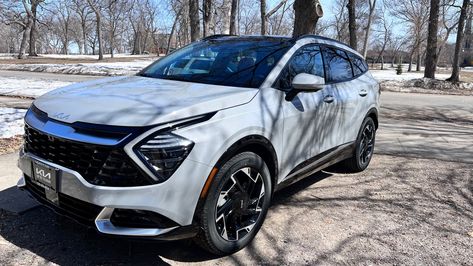 My newest ride! I’ve fallen in love with this suv. Its got all the bells and whistles i could hope for in an affordable package. Color is Wolf Gray. Kia Sportage 2023, Cars Jeep, Future Cars, Dream Cars Jeep, Car Aesthetic, Fallen In Love, Pretty Cars, Kia Sportage, 2024 Vision