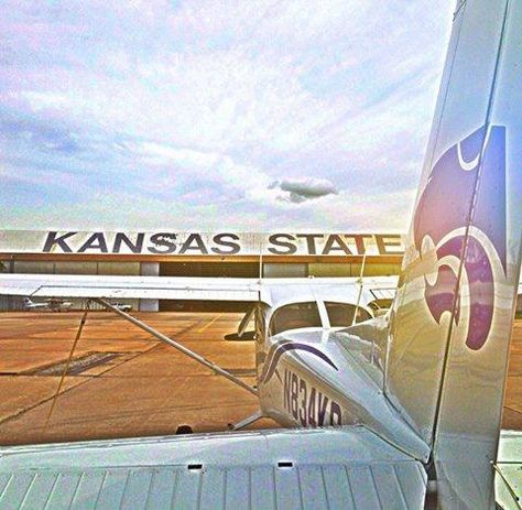 From Kansas State University: Photo of the Week! #KSU Salina is home to our elite aviation program with more Master Certified Flight instructors than any other U.S. college or university. (Photo Courtesy of Kansas State University Salina on Instagram.)  For more photos & follow us https://instagram.com/kansasstateuniversity/. http://studyusa.com/en/schools/p/ks006/kansas-state-university #KansasStateUniversity #aviationprograms #USeducation Kansas State University, Kansas State, State University, More Photos, Kansas, Follow Us, Flight, Fair Grounds, University