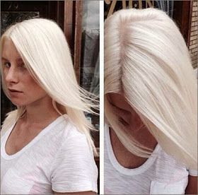 Killerstrands Hair Clinic: Double Process Blonding and What it Is. Icy Blonde Hair, White Blonde Hair, Ice Blonde, Icy Blonde, Platinum Hair, Keratin Hair, White Blonde, Bleach Blonde, Platinum Blonde Hair