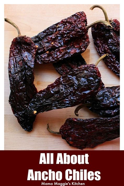 Ancho Peppers Recipes, Ancho Chile Recipes, Poblano Peppers Recipes, Chili Pepper Recipes, Aphrodisiac Foods, Southwestern Recipes, Mexican Sauce, Chile Recipes, Pepper Recipes