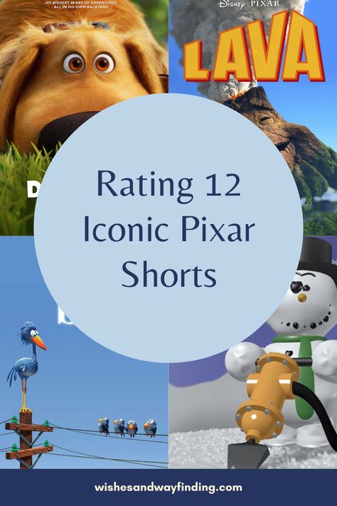 Pixar Lamp, Hot Takes, Pixar Shorts, Disney Shorts, Blue Umbrella, First Animation, Best Life Advice, Monster University, Pixar Movies