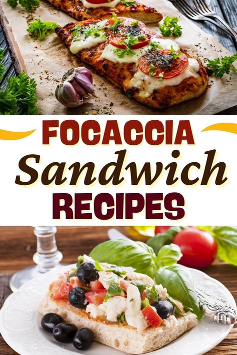 When it comes to scrumptious meals, these easy focaccia sandwich recipes are unmatched. Try them once, and you'll never go back to sliced bread again. Leftover Focaccia Recipes, What To Make With Focaccia Bread, What To Do With Focaccia Bread, Recipes With Focaccia Bread, Focaccia Chicken Sandwich, Focaccia Bread Sandwich Recipes, Focaccia Bread Sandwiches, Focaccia Sandwich Recipes, Foccacia Sandwich Ideas