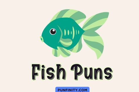 https://punfinity.com/fish-puns/ Cereal Puns, Cupcake Puns, Beach Puns, Fish Puns, Funny Gaming Memes, Happy As A Clam, Fish Tales, Funny Gaming, Work Skills