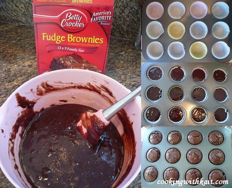 brownie muffins Brownie Muffin Tin, Box Brownies In Mini Muffin Pan, Brownie Mix Muffins, Brownie Mini Muffin Pan, Brownies In Muffin Pans, Muffin Pan Brownies, Brownie Muffins From Mix Boxes, Mini Brownie Bites From Mix Boxes, Brownies In Cupcake Pan