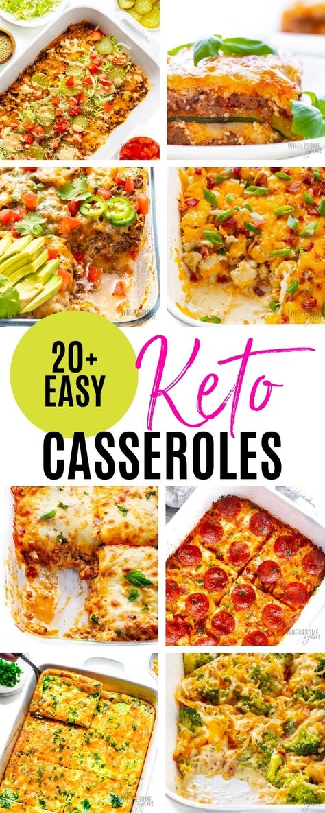 The Best Low Carb Casseroles No Carb Supper Ideas, Keto Dinner For Family, Keto Beef Casserole, Low Carb Dinner Recipes For Family, Casseroles Keto, Keto Diet Meals, Food Low Carb, Dishes For Dinner, Low Carb Dinners