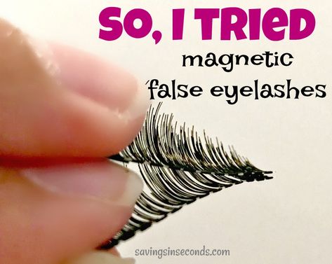 Fake Lashes Types, Best Magnetic Eyelashes, Applying False Eyelashes, Easy Makeup, Magnetic Lashes, Magnetic Eyelashes, Fake Lashes, Fake Eyelashes, I Did It