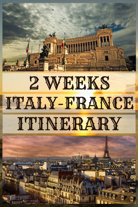 Welcome to the best 2 Weeks Italy France itinerary. If you haven't been to Italy or France before or would like to revisit them, this itinerary is for you! We start from Rome, visit Pompeii, Florence, San Marino, Milan, Como, then move to Nice (France), Monaco, Eze and finally Paris! France And Italy Itinerary, Cheap Destinations, Trips Abroad, Train Trips, Europe 2024, France Itinerary, Europe Holidays, France Travel Guide, Italy Itinerary