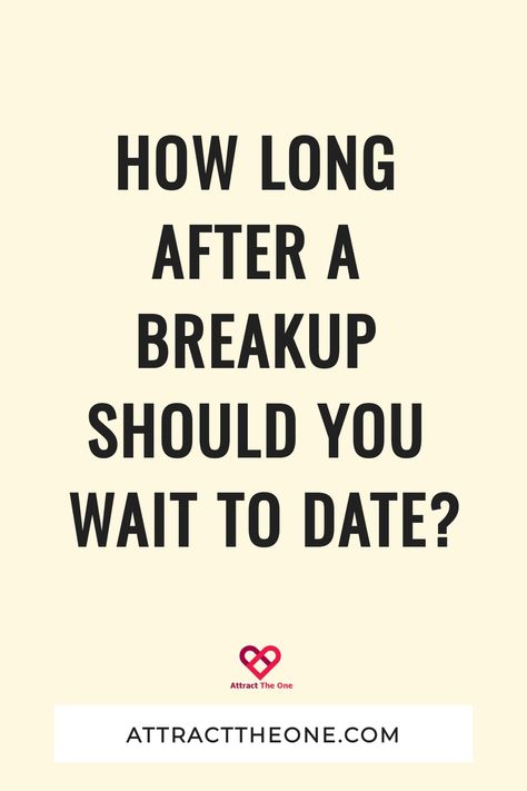 How long after a breakup should you wait to date? How Long Should You Wait To Date After A Breakup, Dating After A Breakup, Breakup Advice, After A Breakup, After Break Up, Dating Again, Someone New, Waiting For Her, Finding Love