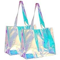 Jelly Gift, Clear Handbags, Rainbow Iridescent, Clear Tote Bags, Clear Plastic Bags, Pool Bags, Transparent Bag, Travel Tote Bag, Clear Bags