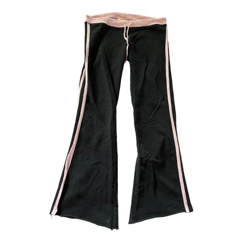 Low Rise Track Pants, Y2k Flare Fitted Pants, Black Track Pants Outfit, Pink Low Rise Pants, Pink Low Rise Sweatpants, Low Wasited Flare Jeans, Low Rise Sweatpants, Bella Jadis Lowrise Pants, Jeans Png