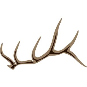 Silhouette Design Store: elk antler Moose Pics, Antler Drawing, Antlers Drawing, Antler Tattoos, Elk Tattoo, Antler Tattoo, Sick Drawings, Hunting Tattoos, Antlers Decor