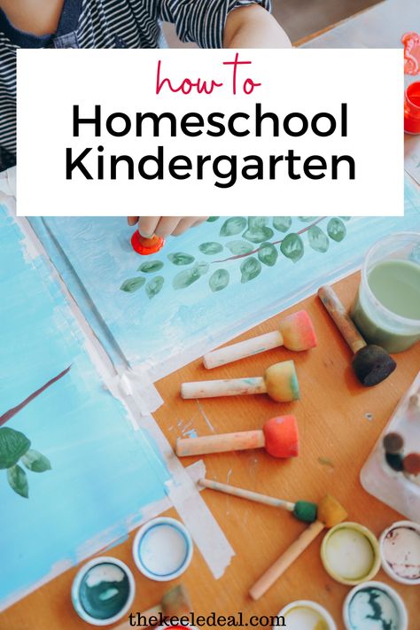 How to Homeschool Kindergarten. Including Tips for homeschooling, our homeschool schedule, kindergarten curriculum and more. Prepare For Kindergarten, How To Homeschool, Homeschool Advice, Homeschooling Tips, Science History, Kindergarten Curriculum, Homeschool Tips, Homeschool Inspiration, School Schedule