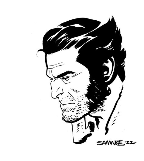 Samnee Art, Leonardo Romero, X Men Movie, Chris Samnee, Wolverine Logan, Marvel Drawings, Uncanny X-men, Comic Styles, Xmen