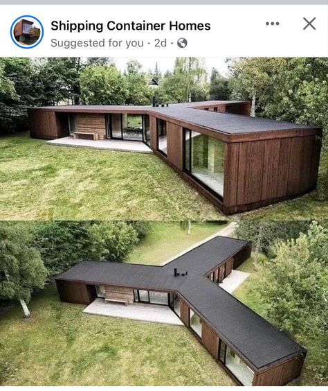 House Design Cozy, Simple Tiny House, Container House Ideas, Cozy Home Ideas, Shipping Container Home Designs, House Simple, Shipping Container House Plans, Container Houses, Shipping Container Home