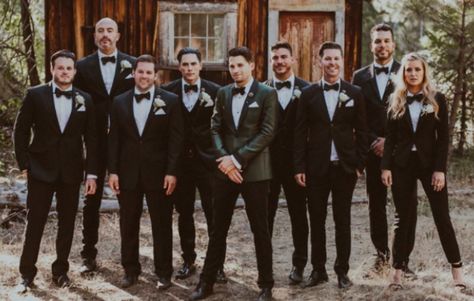 Groomsmaid Outfit, Female Groomsman Attire, Groomswoman Outfit, Female Groomsman, Grooms Woman, Wedding Party Attire, Groom Squad, Ideas Wedding Party, Winter Gowns