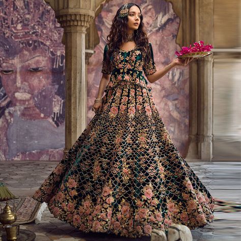 Best Handpicked Winter Wedding Outfits By Payal Keyal | ShaadiSaga Payal Keyal, Peplum Lehenga, Lehenga Styles, Lehenga Pink, Winter Wedding Outfits, Designer Lehengas, Lehnga Dress, Lehenga Style, Red Lehenga