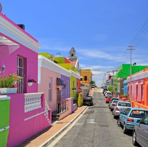 Bo Kaap Township in Cape Town Bo Kaap Cape Town, Places To Visit In Maine, Bo Kaap, Best Place To Visit, Visit Maine, Signal Hill, Maine Vacation, Top Places To Travel, Mount Desert Island