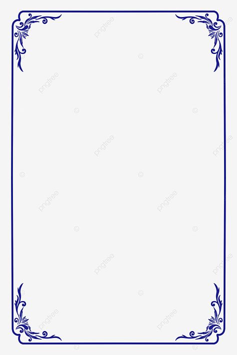 Blue Frame Border Design, Blue Frame Border, Blue Border Design, Tamil New Year Greetings, Bird Of Paradise Tattoo, Invitation Border, Monogram Border, Wedding Borders, Filigree Frame