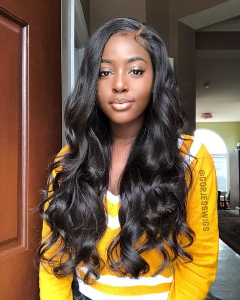 Styling Beach Waves, Highlights Curly Hair, Closure Wigs, Baby Hairs, Best Wigs, Body Wave Wig, Inspo Board, Lace Closure Wig, Brazilian Virgin Hair