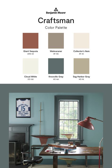 Craftsman Style Paint Colors Interior, Craftsman House Interior Paint Colors, Paint Colors For Craftsman Style Homes, Craftsman Style Wallpaper, Craftsman Paint Colors Interior, Craftsman Bedroom, Craftsman Style Homes Interior, Craftsman Interior Paint Colors, Craftsman Style Homes Interior Decor