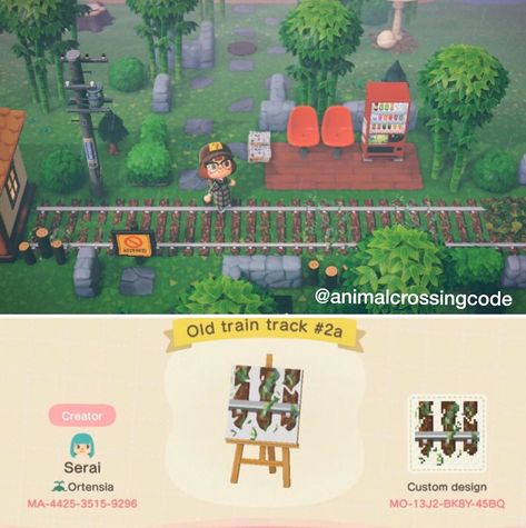 Animal Crossing 🌴 on Instagram: “It is so realistic 🐨 ~ Credit: fateside on Tumblr ~ ~ ~ Tags: #animalcrossing #acnl #animalcrossingnewhorizons #acnh #nintendo…” Acnh Pattern, Cute Garden Ideas, Nintendo Switch Animal Crossing, Abandoned Train Station, Motif Acnl, Animals Crossing, Ac New Leaf, Enchanted Island, Animal Crossing Memes