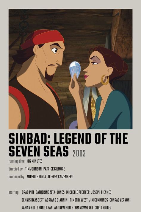 Sinbad Movie Poster, Sinbad And The Seven Seas, Sinbad Aesthetic, Sinbad Legend Of The Seven Seas, Sinbad Movie, Nostalgic Movies, Old Disney Movies, Movie Hacks, Film Recommendations