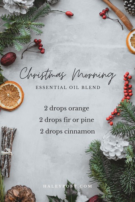 Morning Essential Oil Blend, Christmas Diffuser Blends, Simmer Pots, Christmas Lockscreen, Essential Oil Combinations, Doterra Business, Essential Oil Diffuser Blends Recipes, Young Living Essential Oils Recipes, Holiday Prep