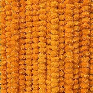 Marigold Garland, Indian American Weddings, Diwali Pooja, Indian American, Flower Curtain, Indian Flowers, Hal Decor, Artificial Garland, Diwali Decoration