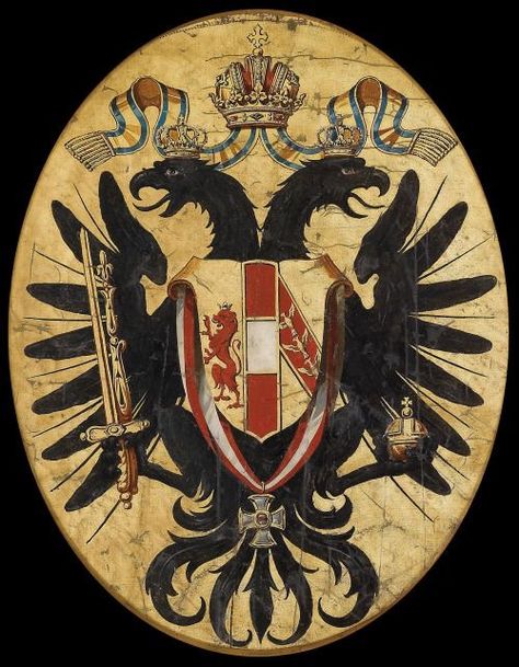 Nonprofit Design, Habsburg Austria, Cartography Map, Eagle Symbol, History Tattoos, Austrian Empire, Holy Roman Empire, German Flag, German History