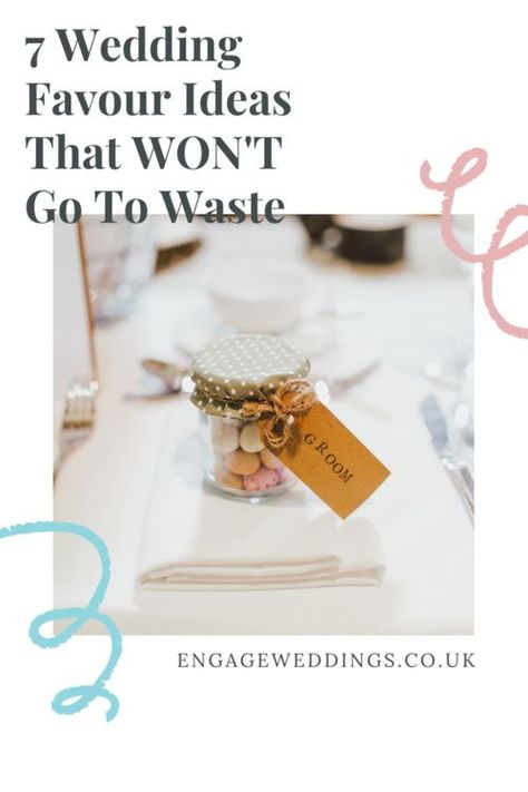 7 wedding favour ideas that won't go to waste_engageweddings.co.uk Wedding Favours For Abroad Weddings, Wedding Favour Ideas, Homemade Tags, Favour Ideas, Artisan Tea, Edible Favors, Edible Wedding Favors, English Wedding, Miniature Bottles