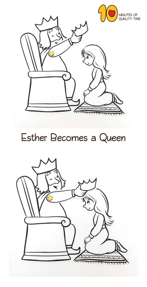 Esther Becomes a Queen Craft Esther Helped Her People Craft, Esther Becomes Queen Craft, Book Of Esther Crafts, Esther Craft Preschool, Queen Ester Craft, Esther Crafts For Kids Sunday School, Queen Esther Crafts For Kids, Esther Bible Crafts, Esther Activities