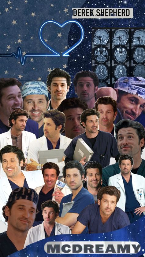 #myfirstshuffle #graysanatomy #mcdreamy Mcsteamy Aesthetic, Mcdreamy Wallpaper, Derrick Shepard, Derek Shepherd Aesthetic Wallpaper, Grays Anatomy Derek, Patrick Dempsey Wallpaper, Greys Anatomy Mcdreamy And Mcsteamy, Mc Steamy Greys Anatomy, Derek Shepard