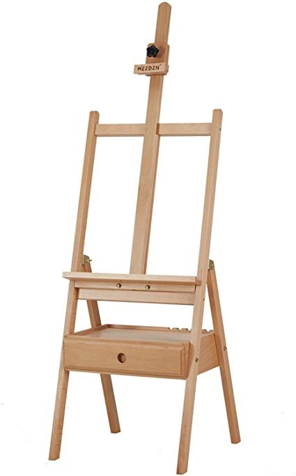 Diy Wood Easel Stand, Art Supply Storage, Drawing Stand, Diy Easel, Painting For Adults, Painting Easel, Art Supplies Storage, Art Studio Room, Art Studio Design