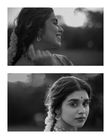 Saree Photography Aesthetic, Self Pics Story Ideas, Vintage Pic Ideas, Pongal Photoshoot Ideas For Women, Saree Vintage Photoshoot, Traditional Portrait Photography, South Indian Captions For Instagram, Photography Ideas Portrait, Woman In Saree Photography