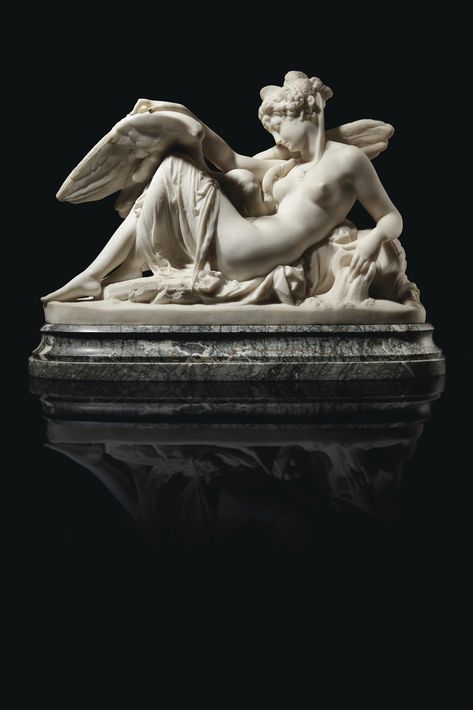 Albert-Ernest Carrier-Belleuse (French, 1824-1887) | Léda et le cygne (Leda and the Swan) | 19th Century, Sculptures, Statues & Figures | Christie's Leda And The Swan, Classic Sculpture, Academic Art, Global Art, Art Market, Art History, 19th Century, Greek Statue, Auction