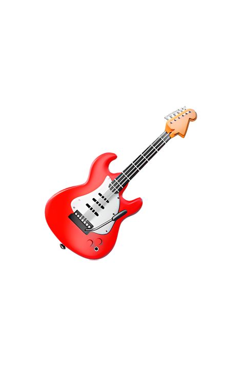 Emojis Ios Png, I Phone Emoji Png, Red Guitar Icon, Guitar Emoji, I Phone Emoji Png Hd, Emoji Ip, Music Emoji, Iphone Png, Phone Emoji